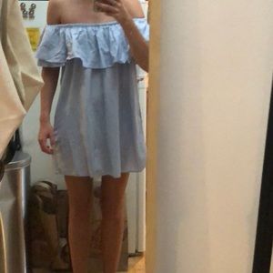 Zara off the shoulder dress